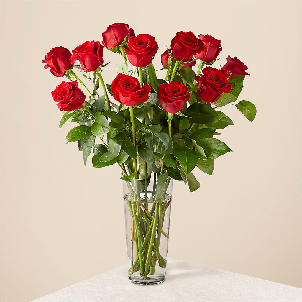 Long Stem Red Rose Bouquet – Floral Boutique, Lynnfield MA