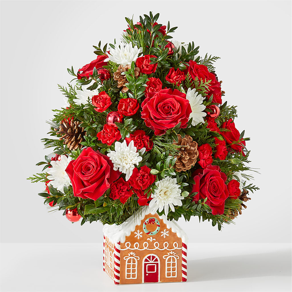 Spiced Gingerbread Tree – Floral Boutique, Lynnfield MA