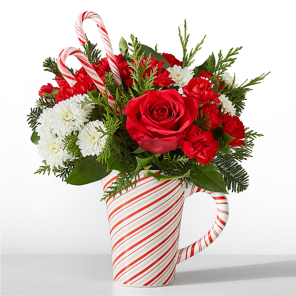 Peppermint Swirl Mug – Floral Boutique, Lynnfield MA
