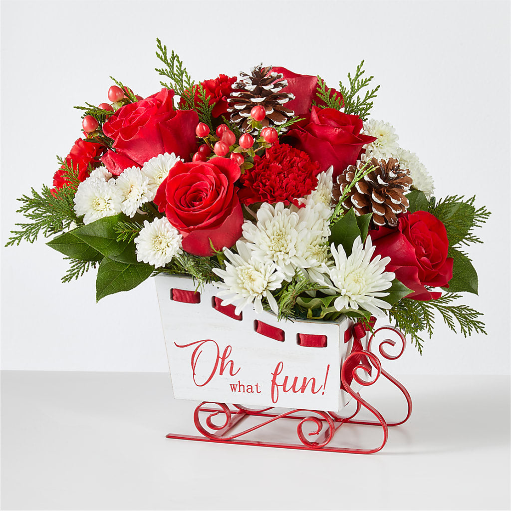 Sleigh Bells Bouquet – Floral Boutique, Lynnfield MA