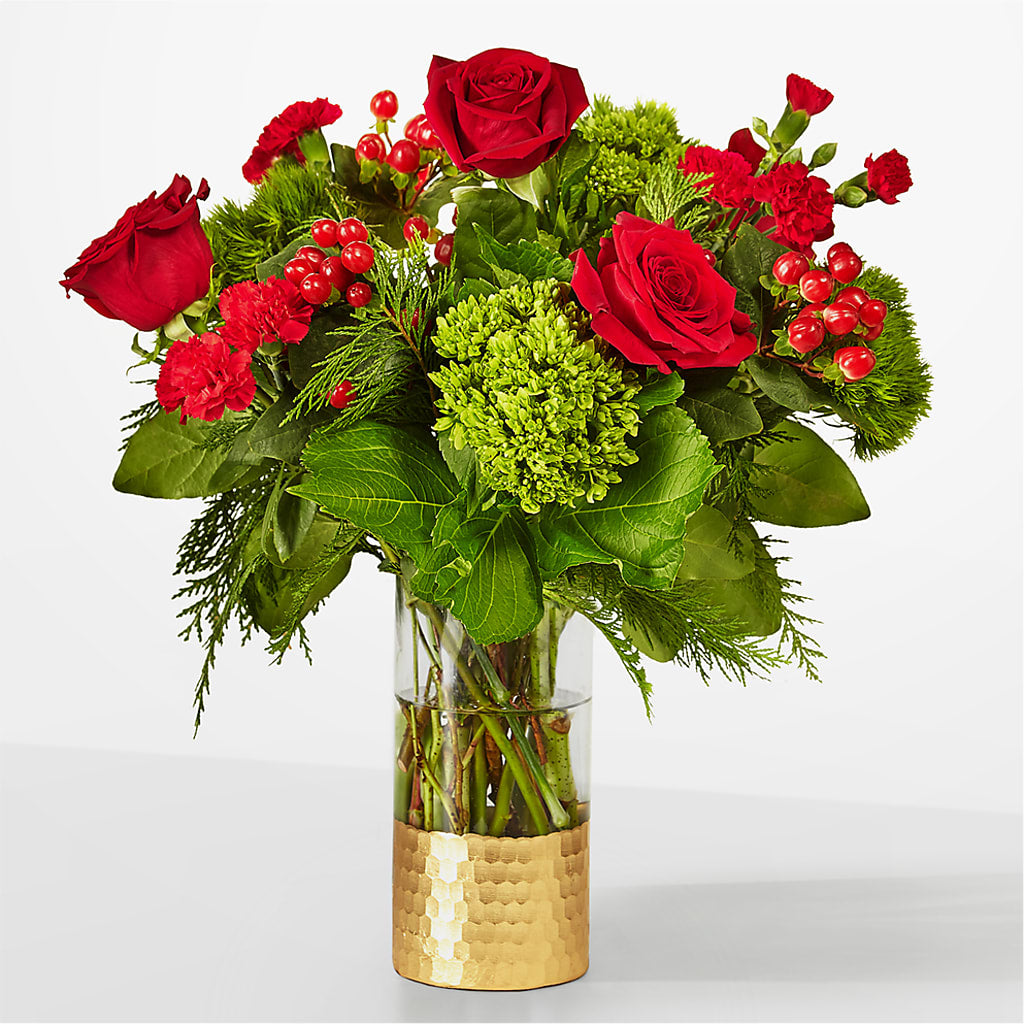 Plaid Throw Bouquet – Floral Boutique, Lynnfield MA