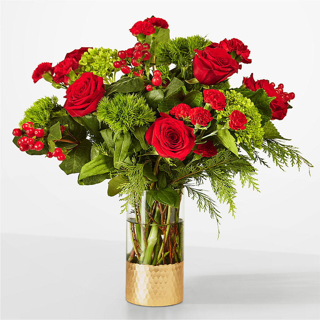 Plaid Throw Bouquet – Floral Boutique, Lynnfield MA