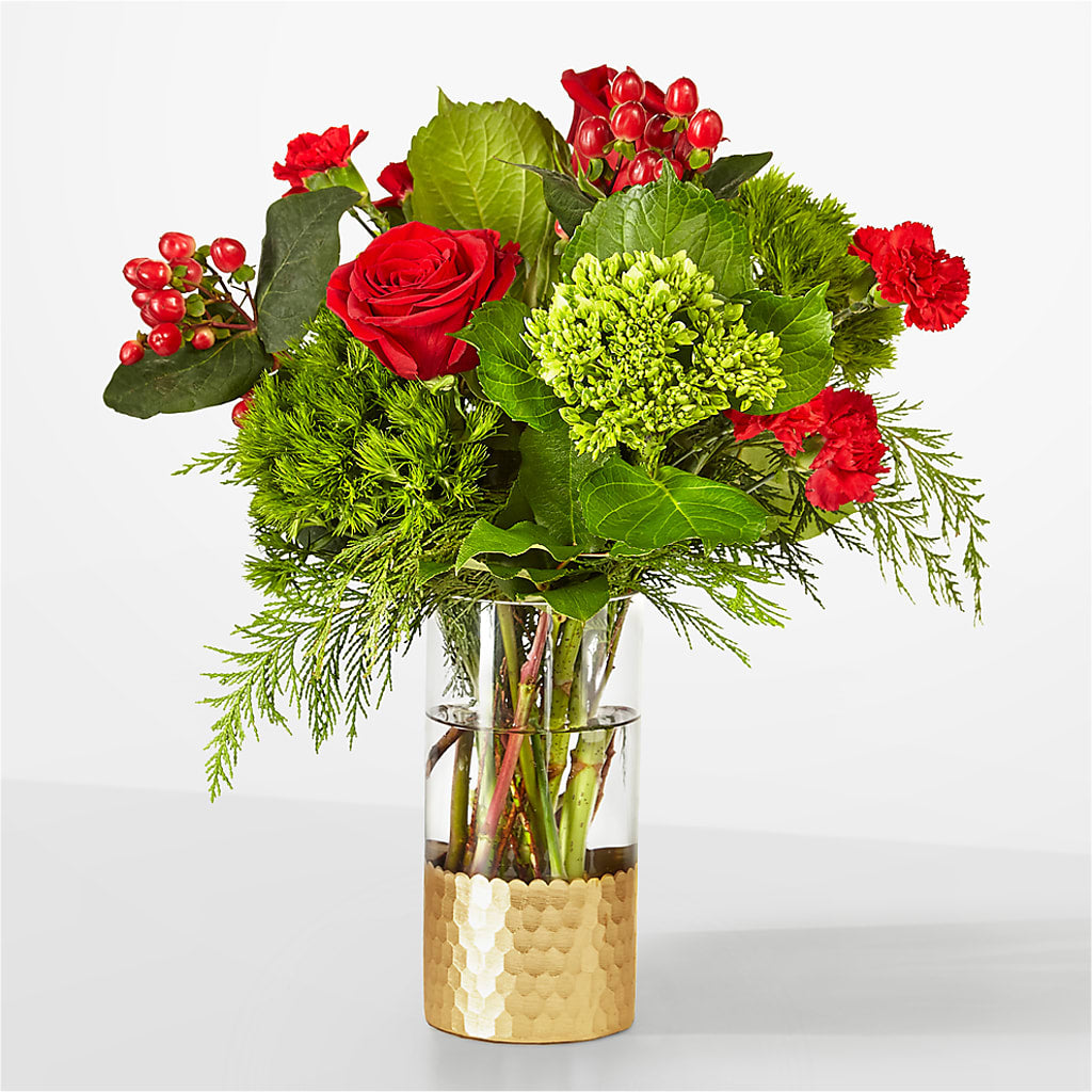Plaid Throw Bouquet – Floral Boutique, Lynnfield MA