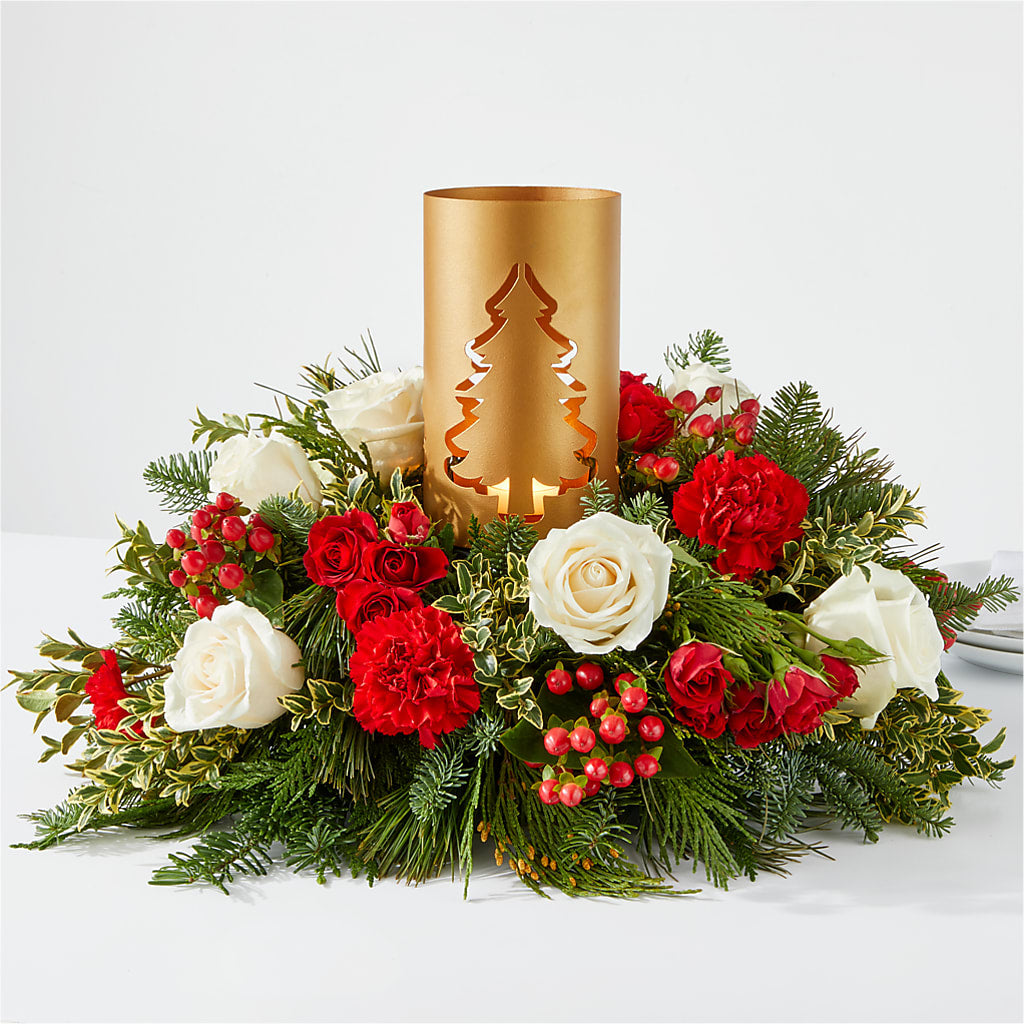 December Dreams Centerpiece – Floral Boutique, Lynnfield MA