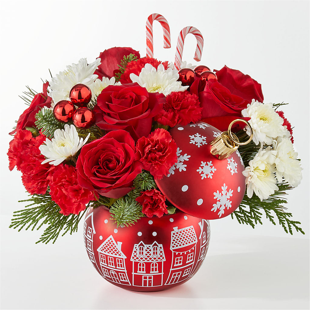 Cheer in the Air Ornament – Floral Boutique, Lynnfield MA