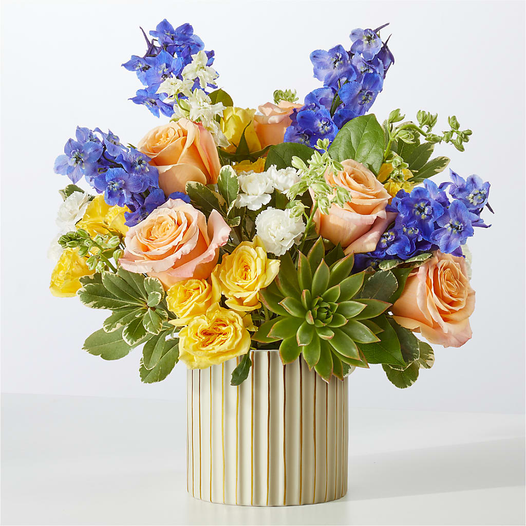 Cobalt Reverie Bouquet – Floral Boutique, Lynnfield MA
