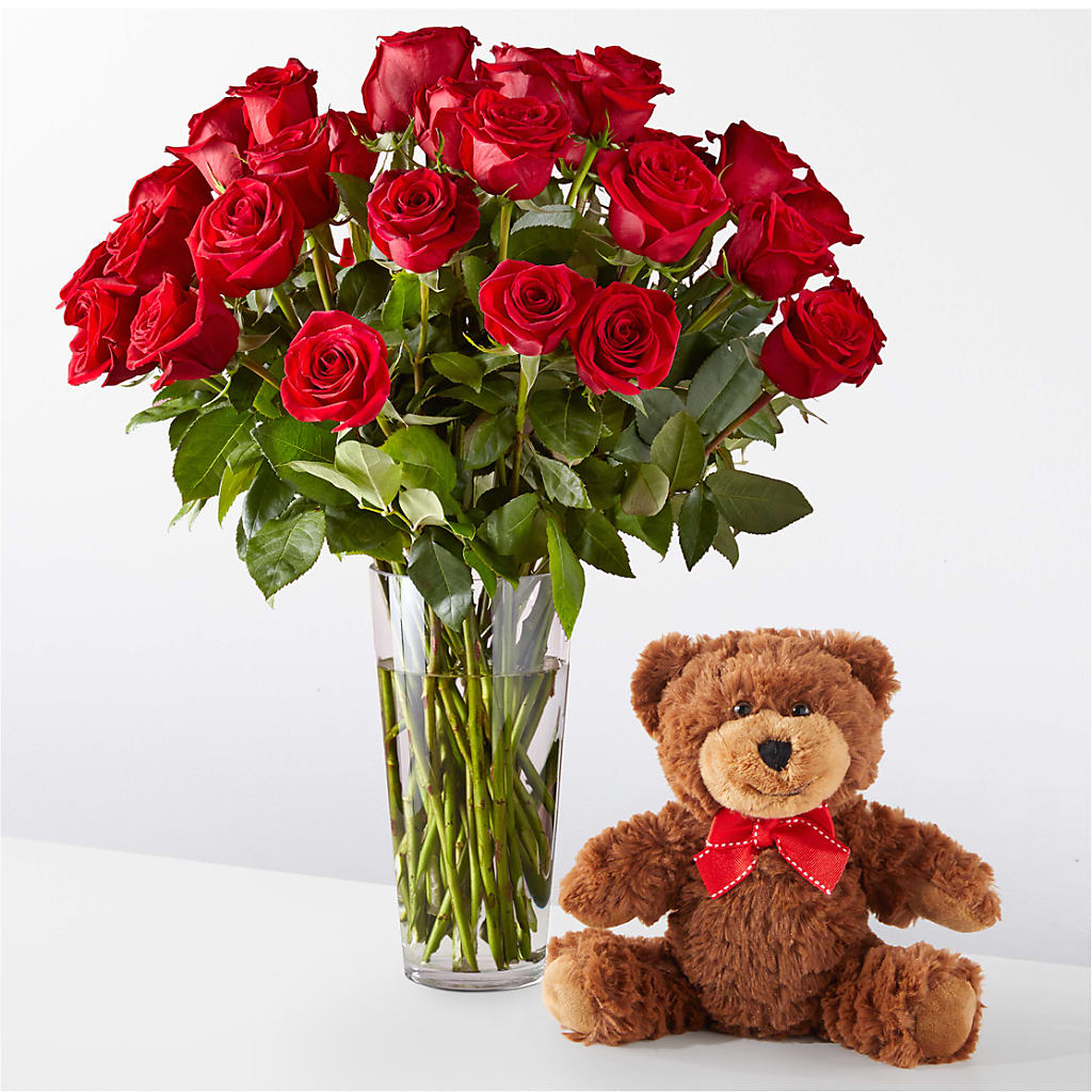Romantic Long Stem Red Rose Bouquet Bundles – Floral Boutique, Lynnfield MA