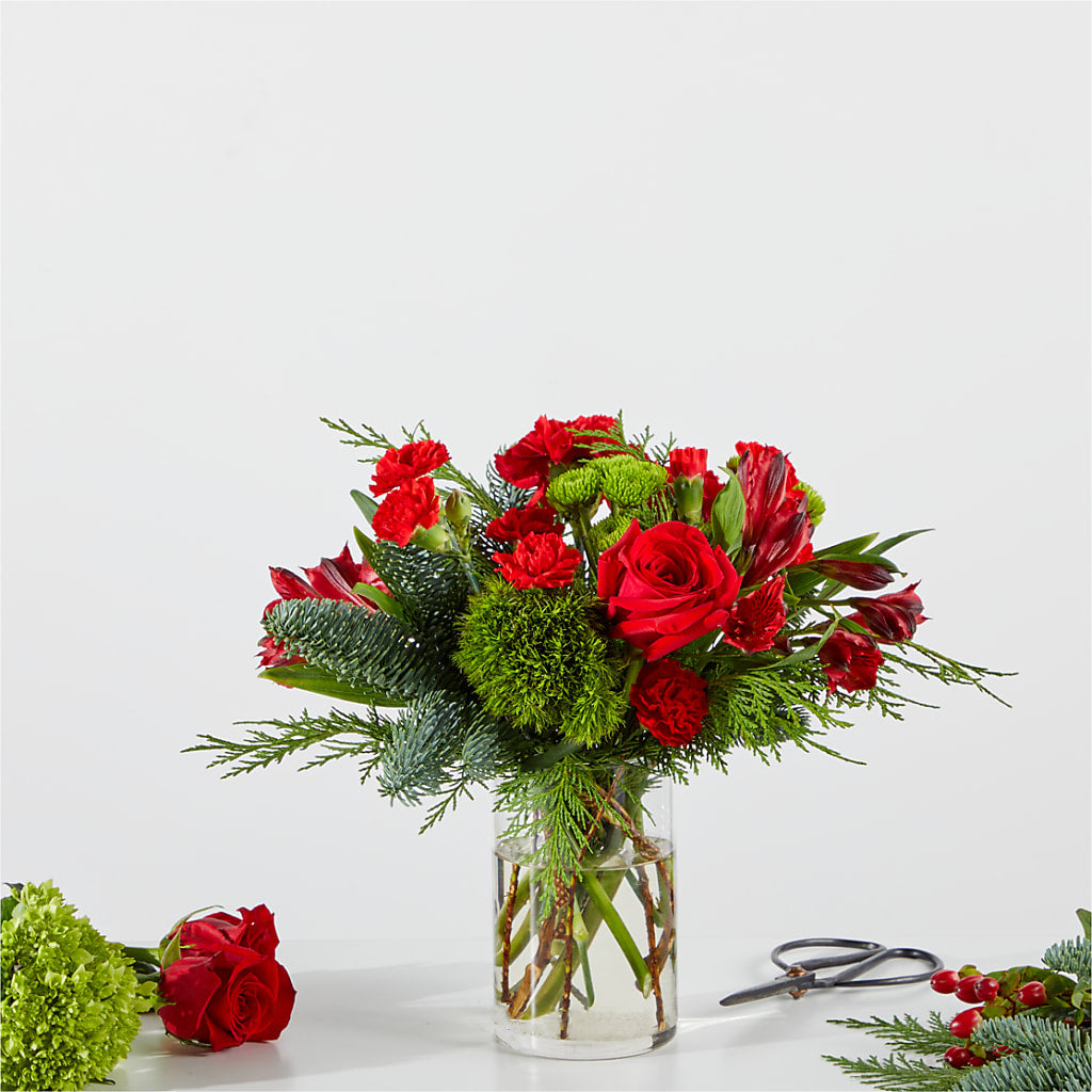 Merry Moment Bouquet – A Florist Original – Floral Boutique, Lynnfield MA