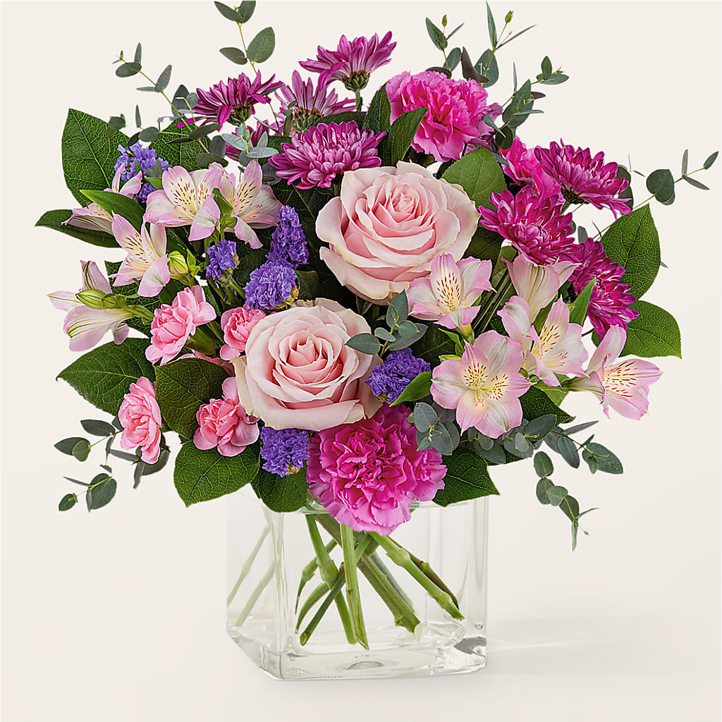 Rosy Radiance Bouquet – Floral Boutique, Lynnfield MA