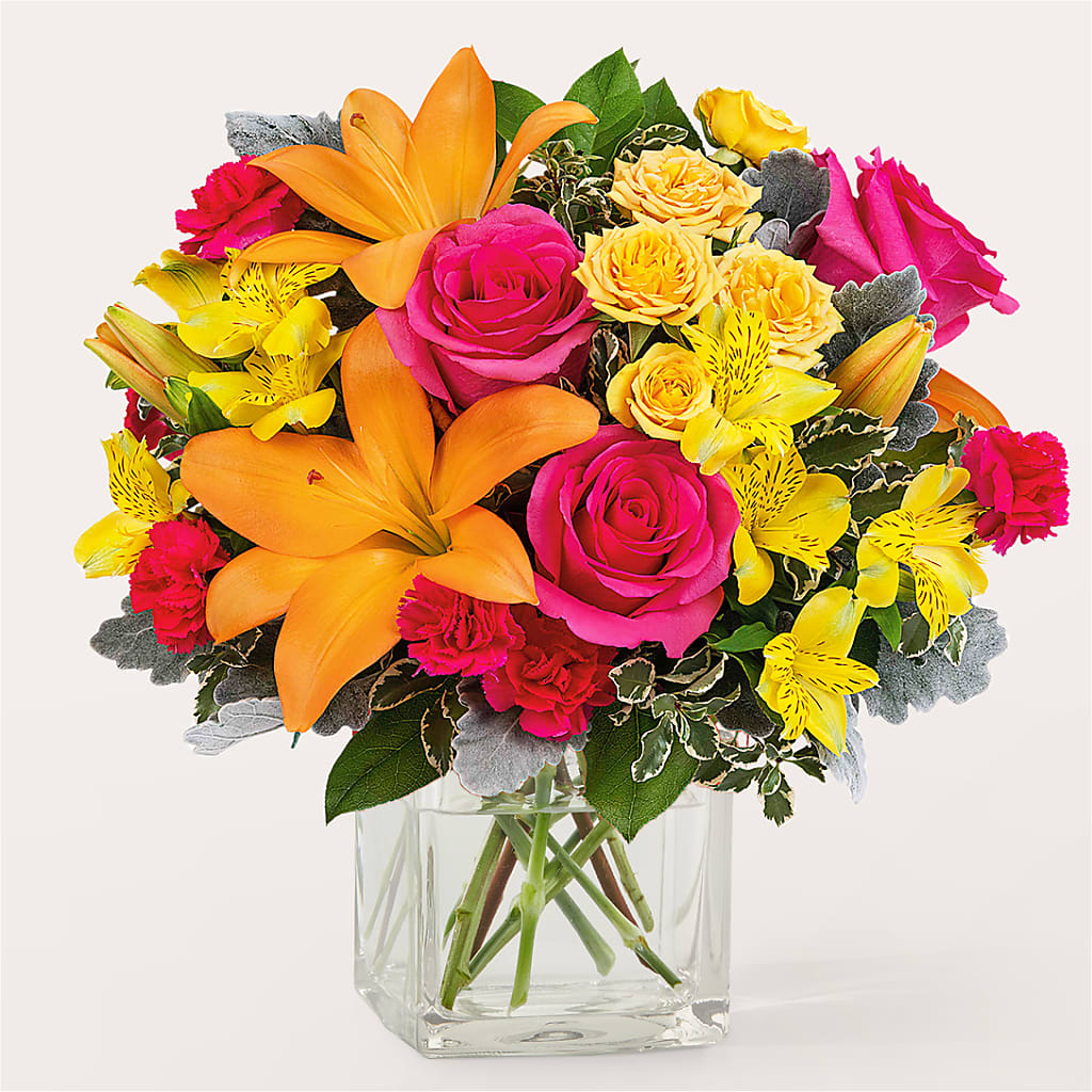 To the Tropics Bouquet – Floral Boutique, Lynnfield MA
