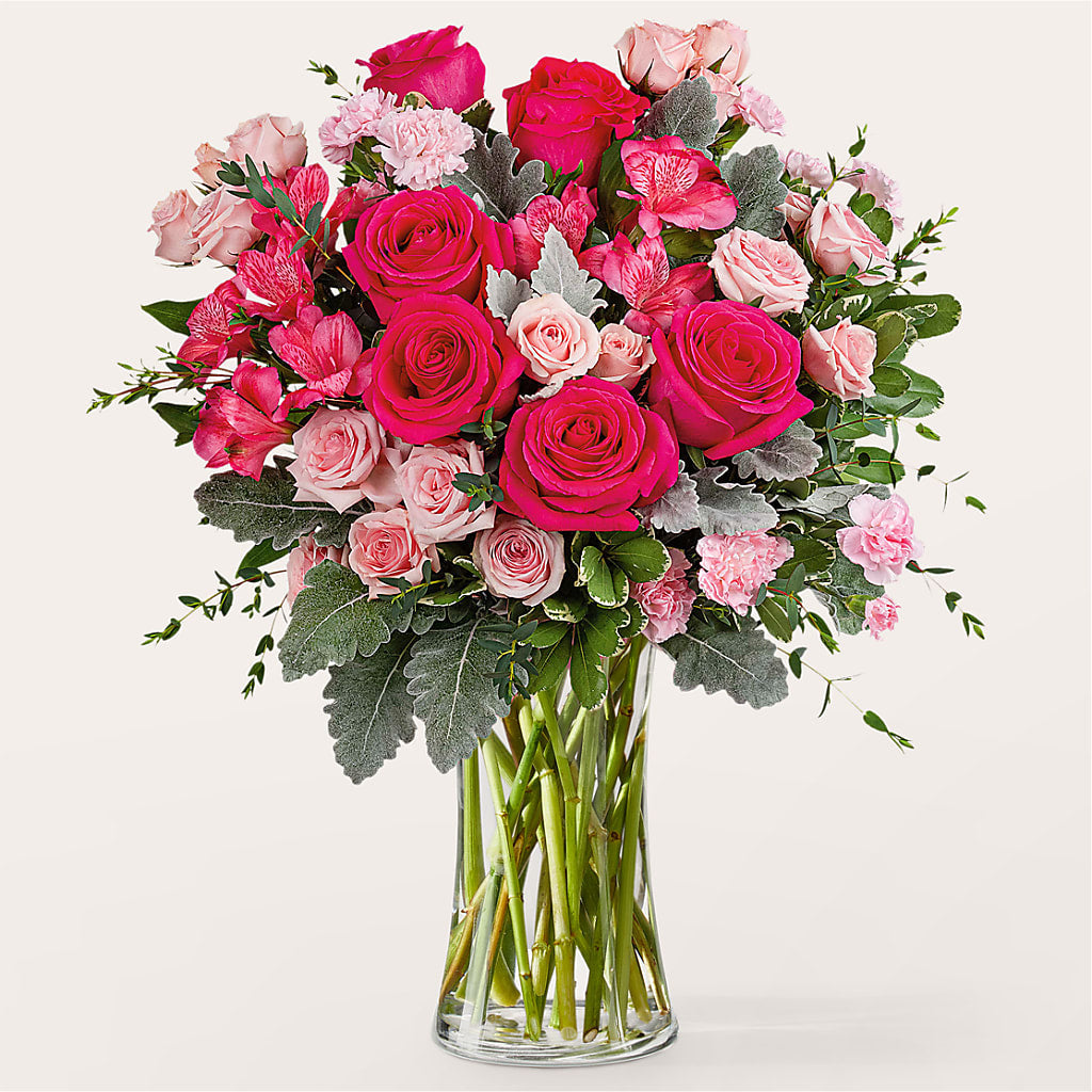 Tickled Pink Bouquet – Floral Boutique, Lynnfield MA