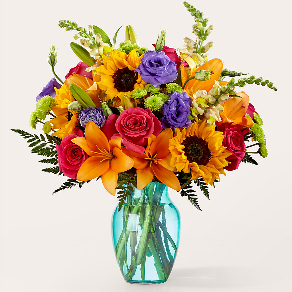 Double Rainbow Bouquet – Floral Boutique, Lynnfield MA