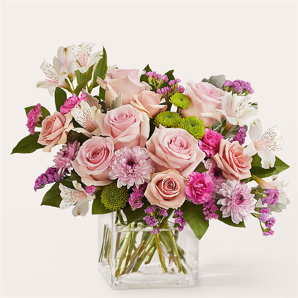 Pink Suede Bouquet – Floral Boutique, Lynnfield MA