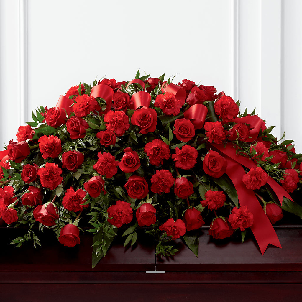 Tribute of Life Casket Spray – Floral Boutique, Lynnfield MA
