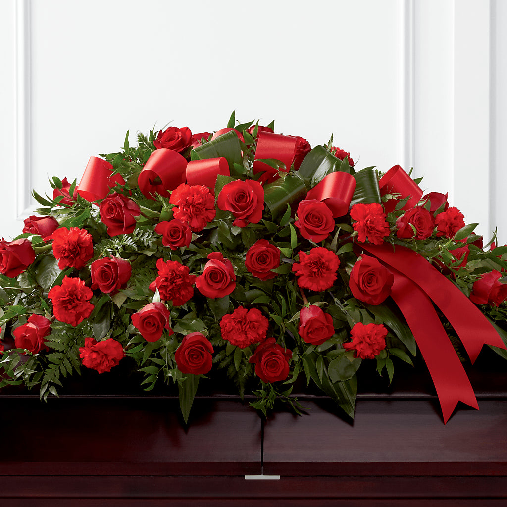 Tribute of Life Casket Spray – Floral Boutique, Lynnfield MA