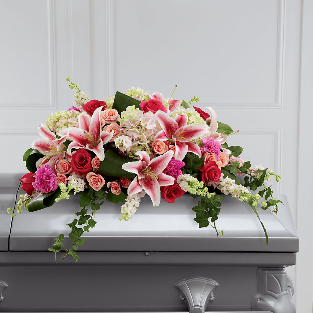 Splendid Grace Casket Spray – Floral Boutique, Lynnfield MA