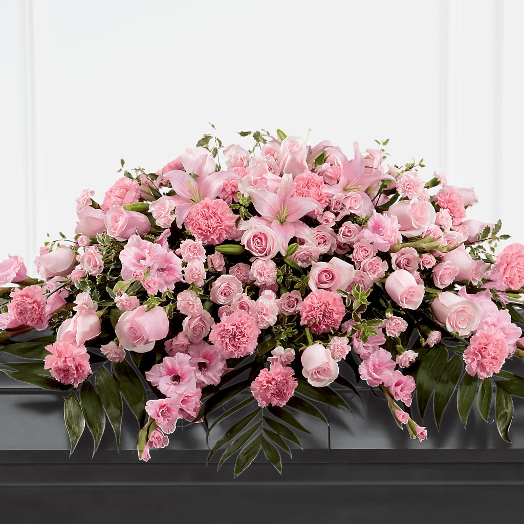 Garden of Comfort Casket Spray (Standard) – Floral Boutique, Lynnfield MA
