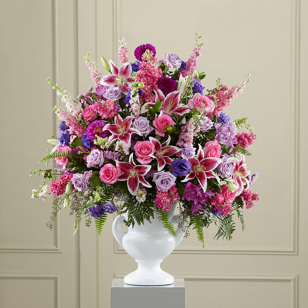 Peaceful Tribute Arrangement – Floral Boutique, Lynnfield MA