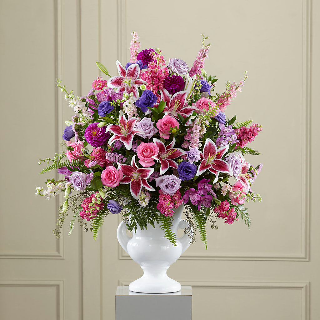 Peaceful Tribute Arrangement – Floral Boutique, Lynnfield MA
