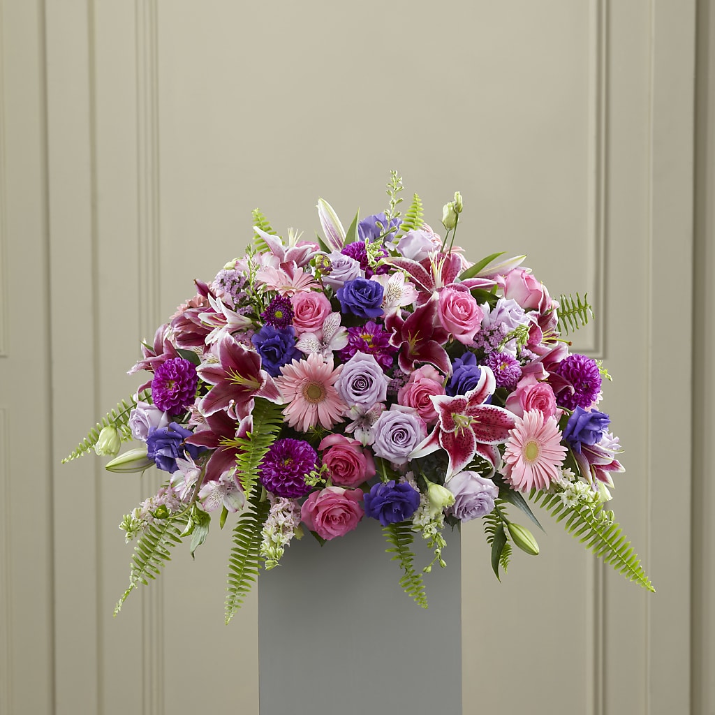 Fare Thee Well Pedestal – Floral Boutique, Lynnfield MA