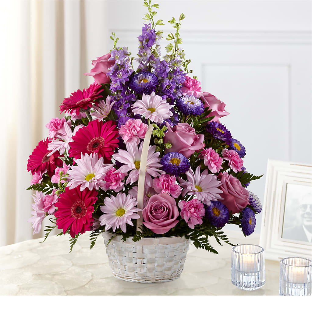 Pastel Peace Basket – Floral Boutique, Lynnfield MA