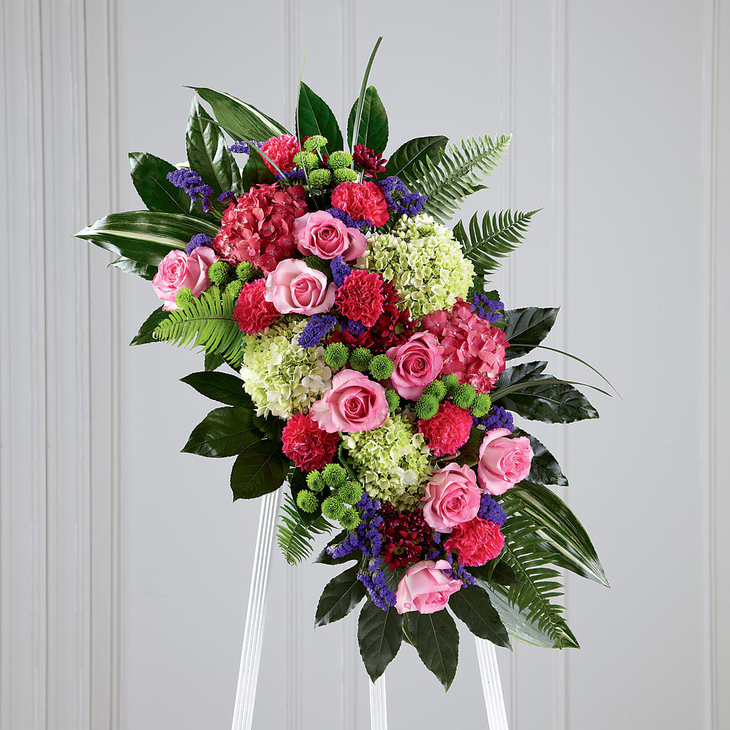 Refreshing Mix Standing Spray – Floral Boutique, Lynnfield MA