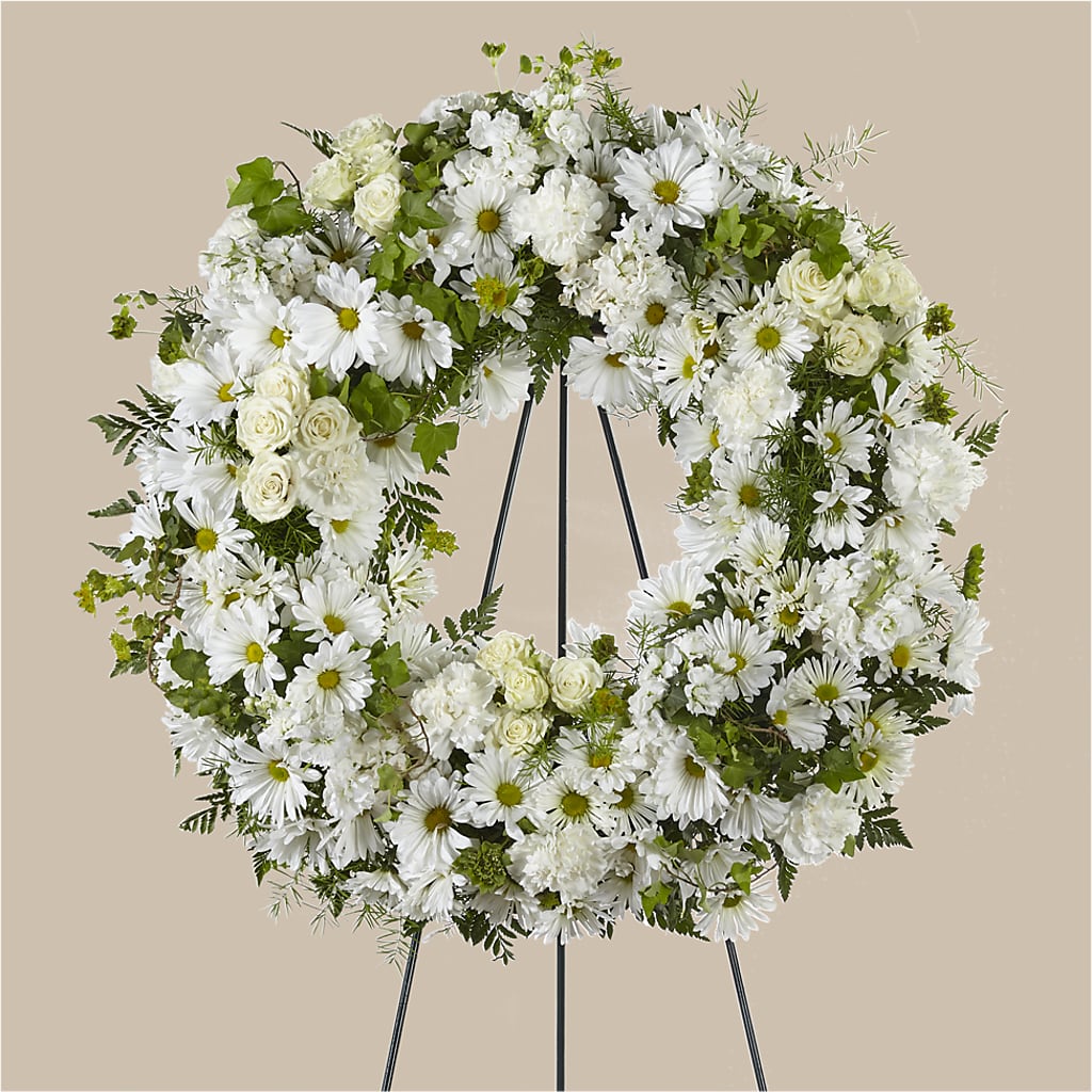 Faithful Wishes Wreath – Floral Boutique, Lynnfield MA