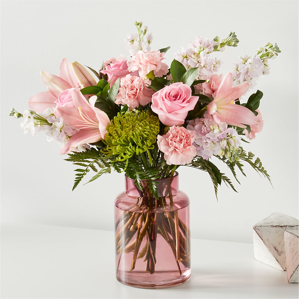 Pretty in Pink Bouquet – Floral Boutique, Lynnfield MA