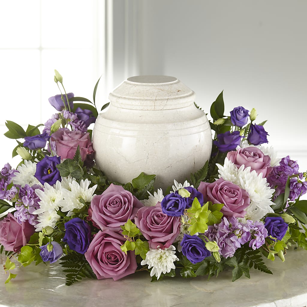 Blooming Sympathy Cremation Adornment – Floral Boutique, Lynnfield MA