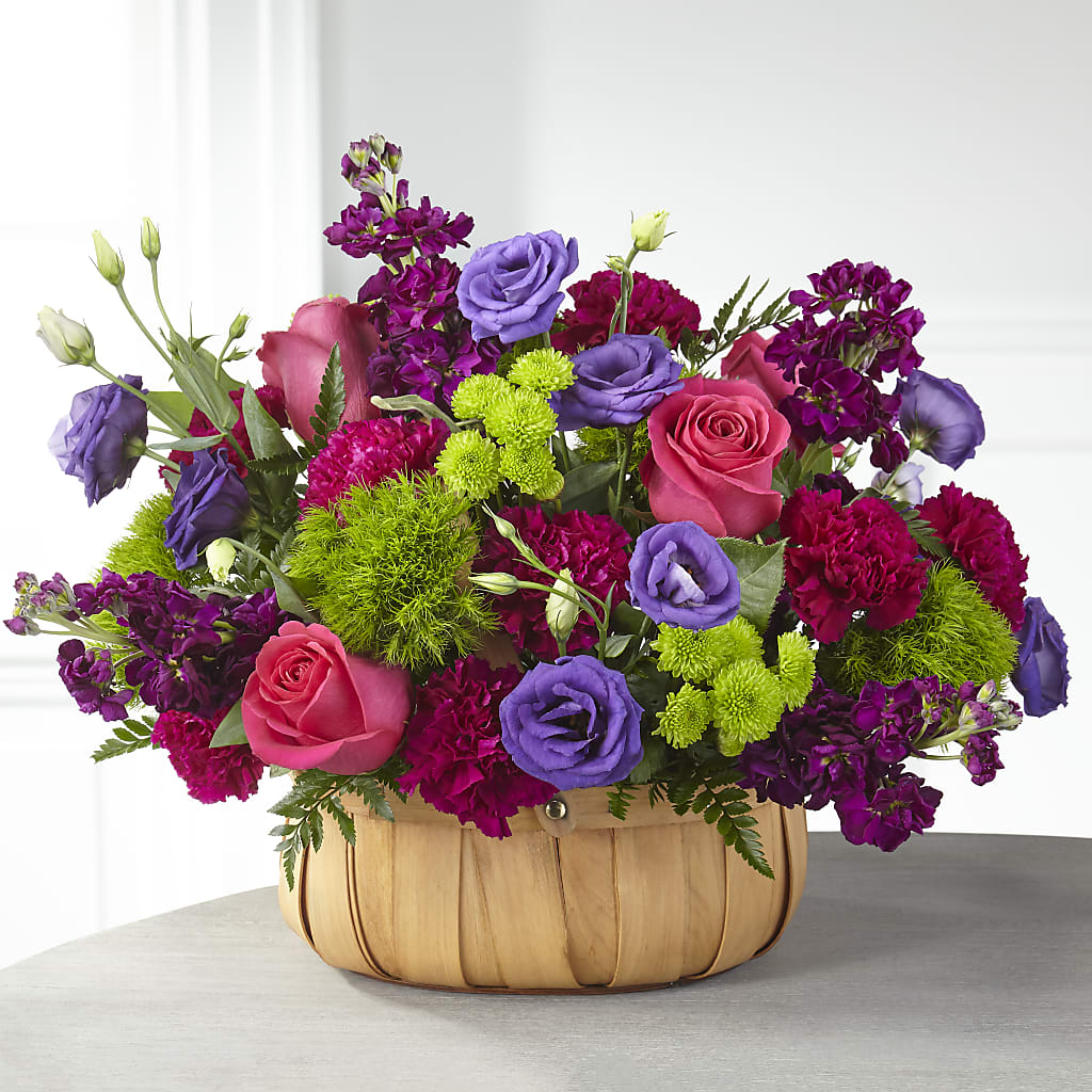 Serene Sanctuary Basket – Floral Boutique, Lynnfield MA