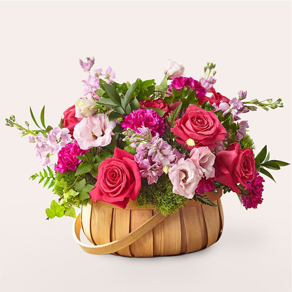 Radiance in Bloom Basket – Floral Boutique, Lynnfield MA
