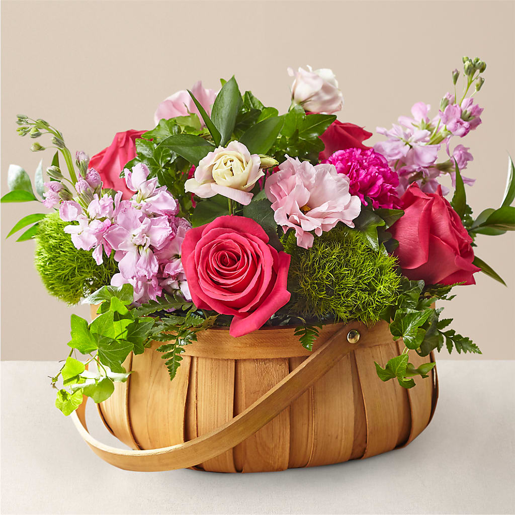 Radiance in Bloom Basket – Floral Boutique, Lynnfield MA