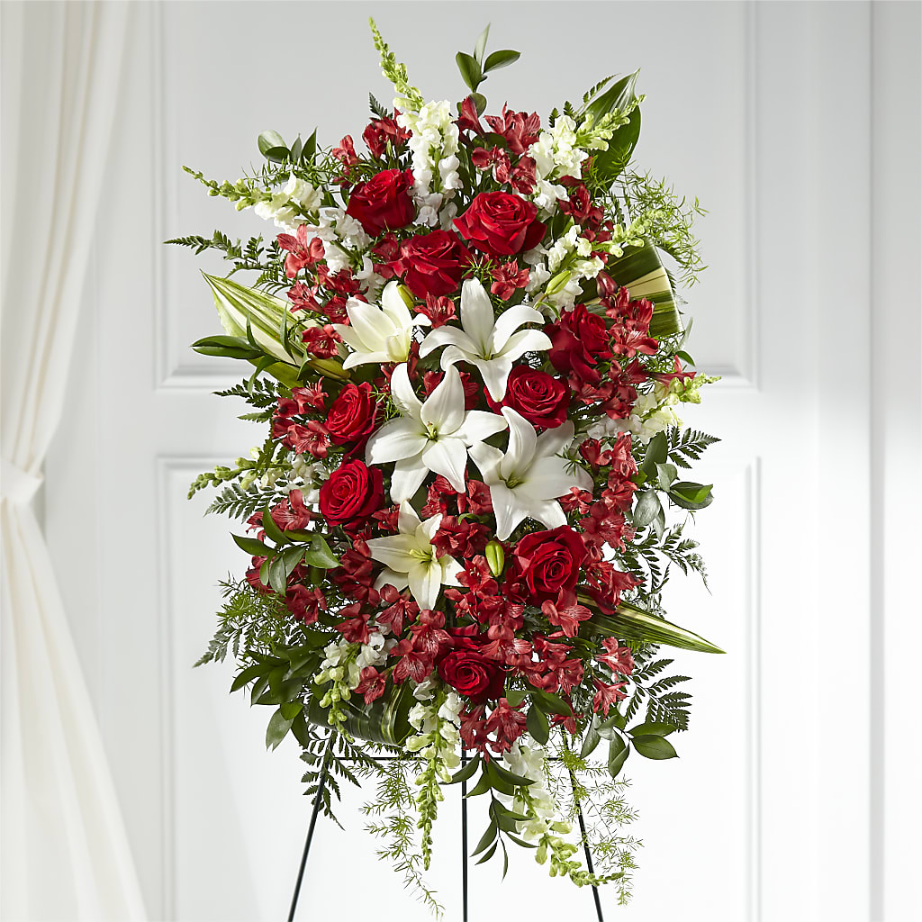 Everlasting Memory Standing Spray – Floral Boutique, Lynnfield MA