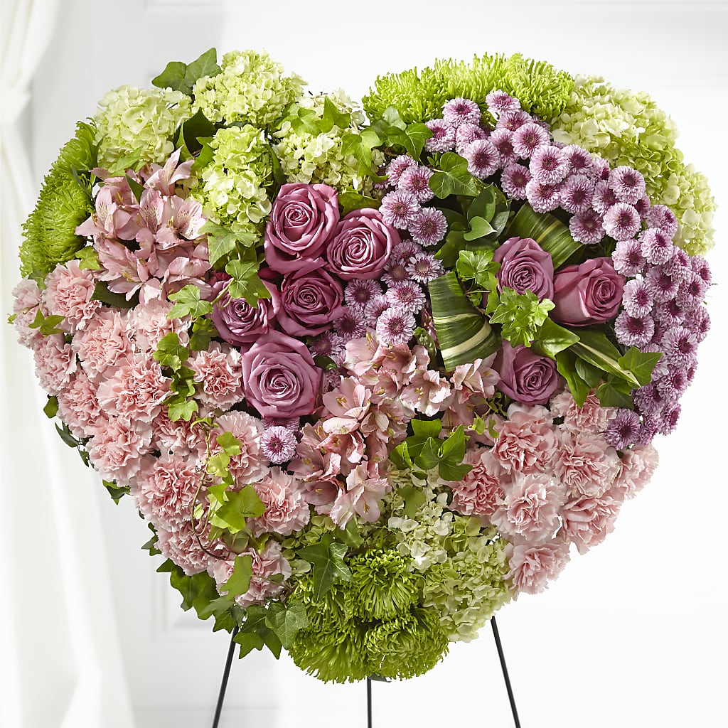 Heartwarming Standing Heart – Floral Boutique, Lynnfield MA