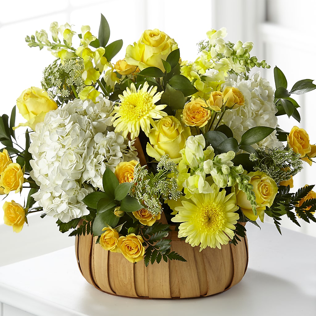 Rustic Remembrance Basket – Floral Boutique, Lynnfield MA