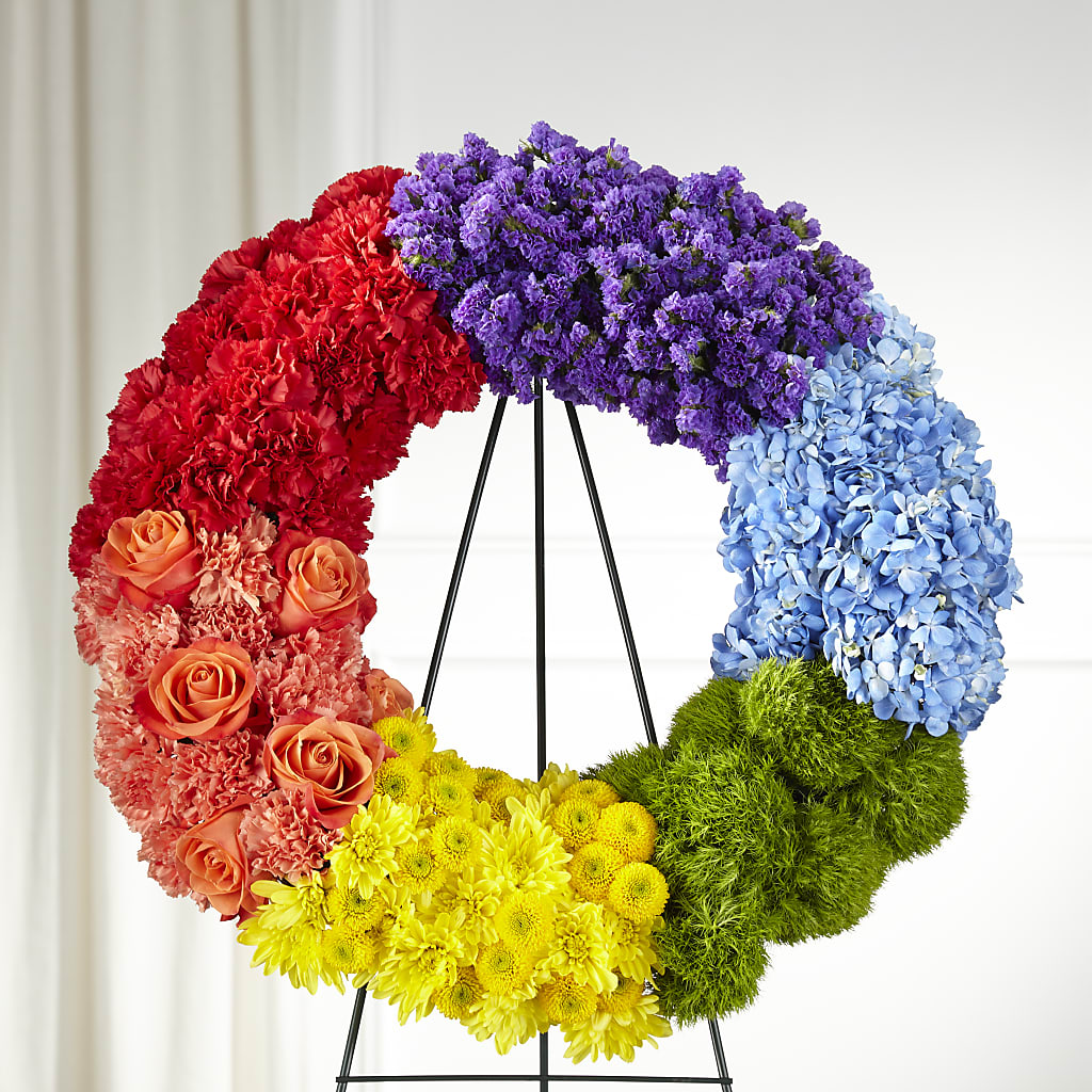 Circle of Love Wreath – Floral Boutique, Lynnfield MA