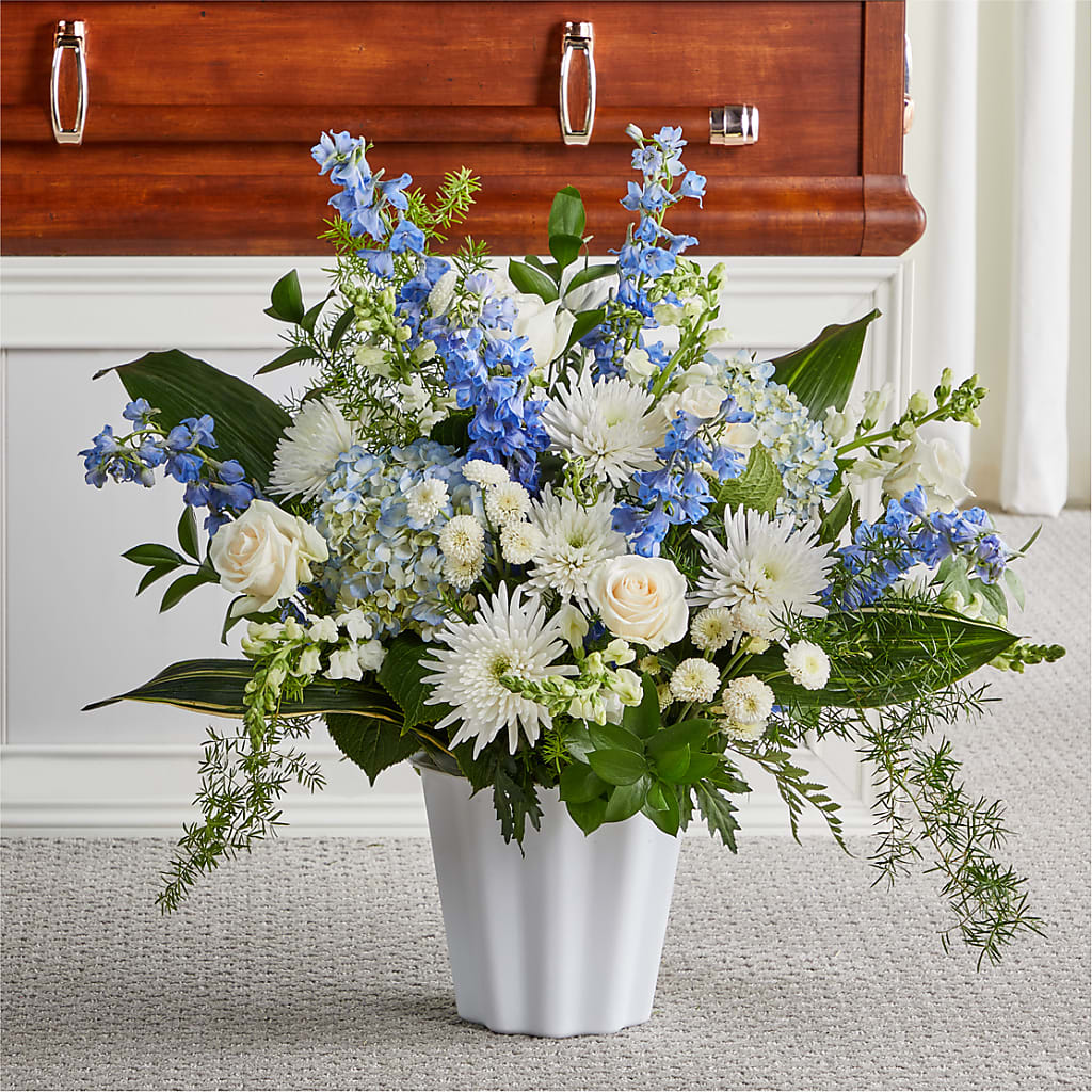 Everlasting Memories Floor Basket – Floral Boutique, Lynnfield MA