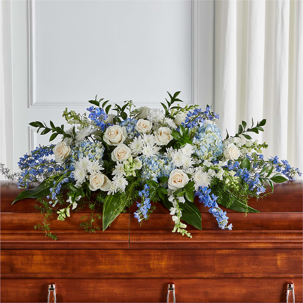 Timeless Essence Casket Spray – Floral Boutique, Lynnfield MA
