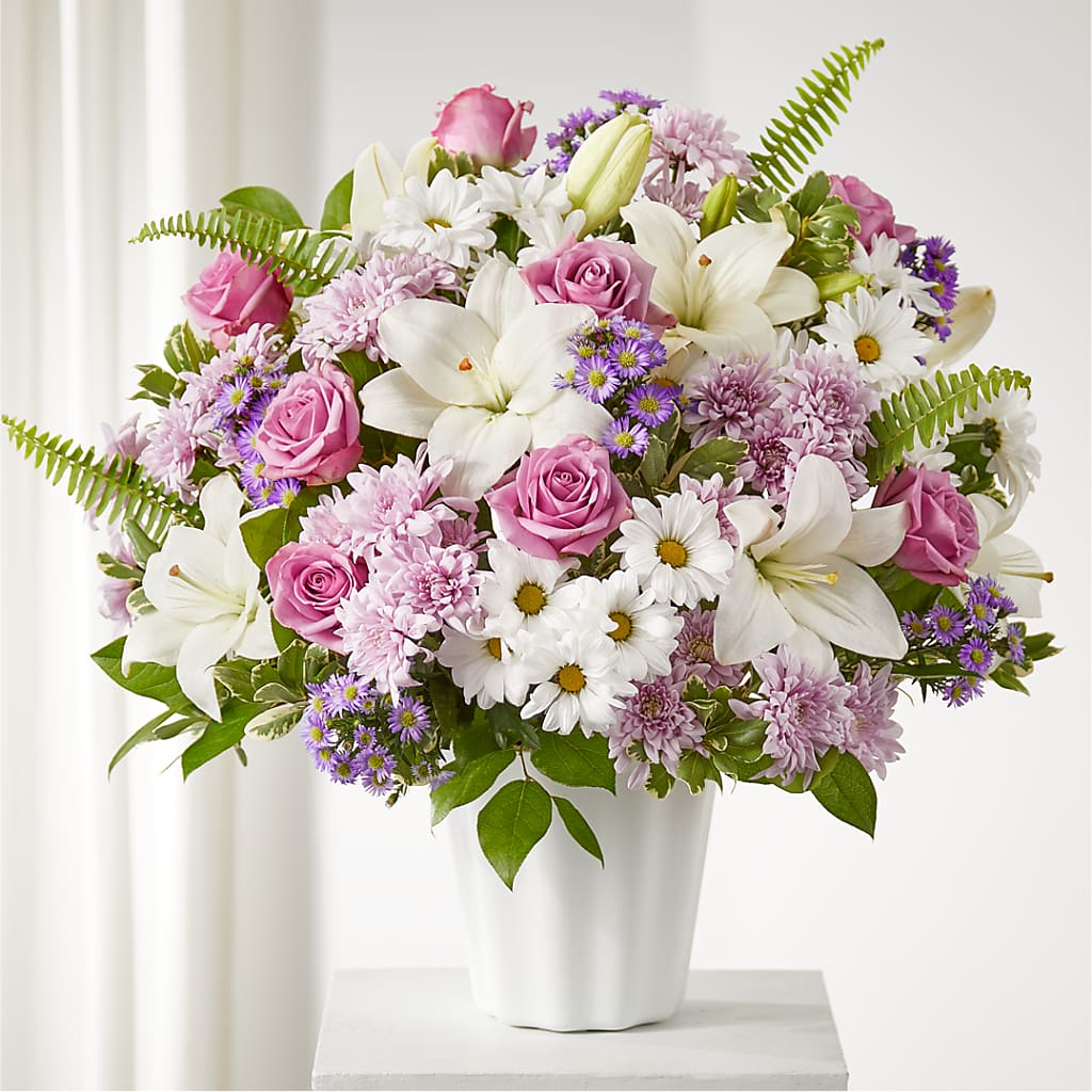 Warmest Thoughts Tabletop Basket – Floral Boutique, Lynnfield MA