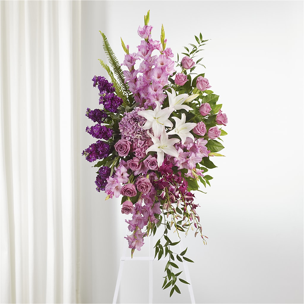 Never Alone Standing Spray – Floral Boutique, Lynnfield MA