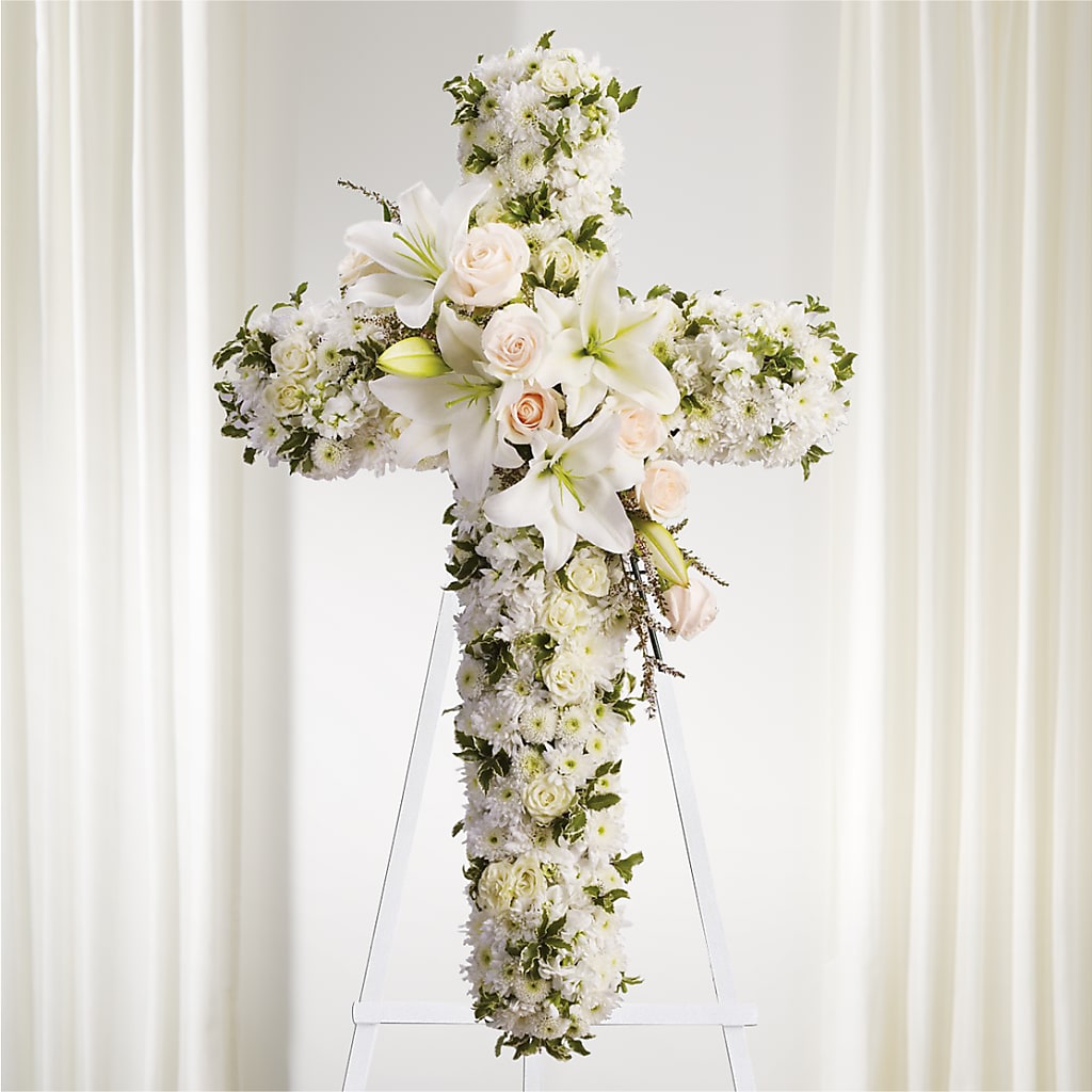 Spiritual Guidance Standing Spray – Floral Boutique, Lynnfield MA