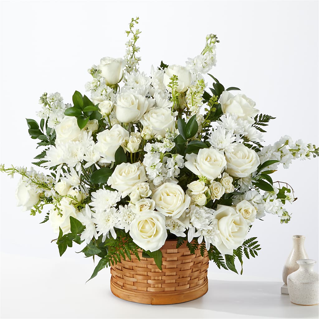 Heartfelt Condolences Arrangement – Floral Boutique, Lynnfield MA