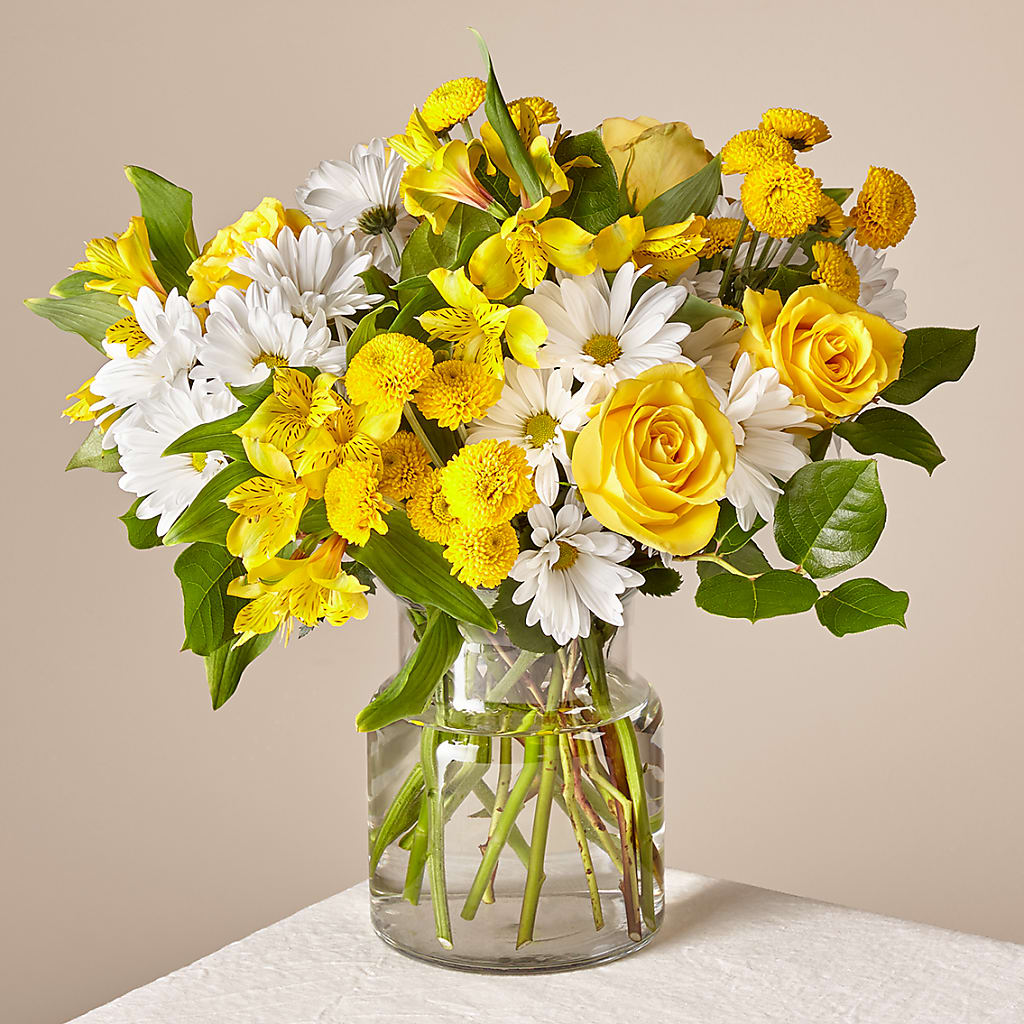 Sunny Sentiments Bouquet – Floral Boutique, Lynnfield MA