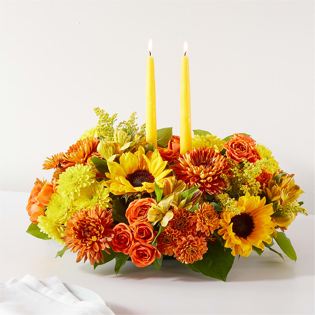 Autumn Harmony Centerpiece – Floral Boutique, Lynnfield MA