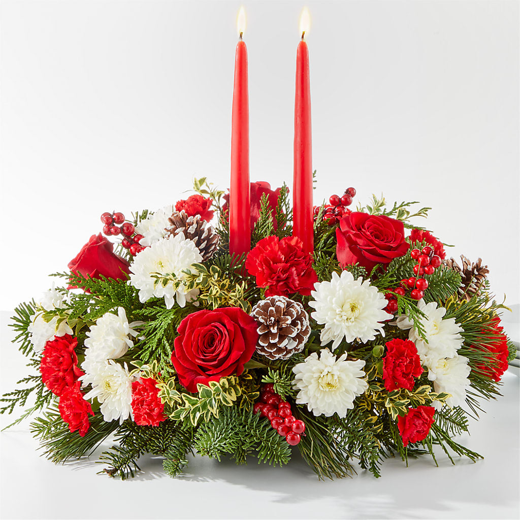 Holiday Soiree Centerpiece – Floral Boutique, Lynnfield MA