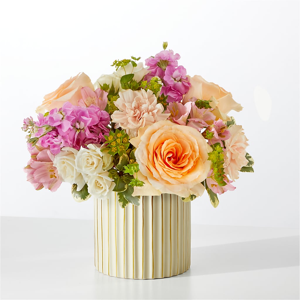 Paradise Bouquet with Ivory Vase – Floral Boutique, Lynnfield MA