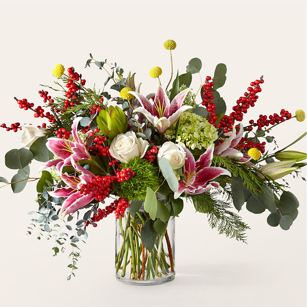 Berry & Bright Bouquet – Floral Boutique, Lynnfield MA