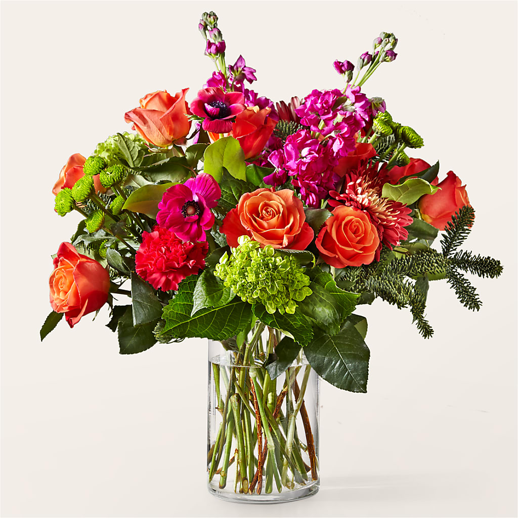 All the Tinsel Bouquet – Floral Boutique, Lynnfield MA