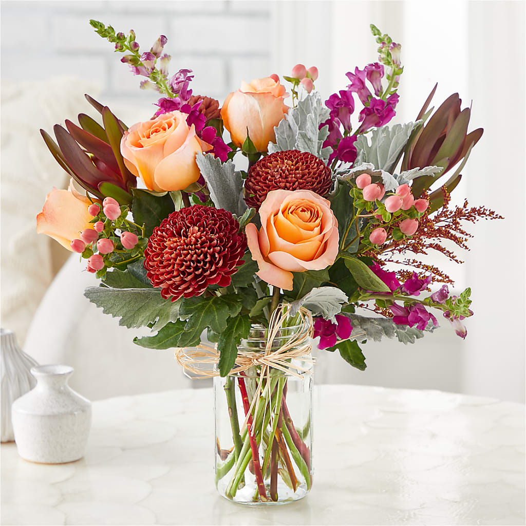 Moody Hues Bouquet – Floral Boutique, Lynnfield MA