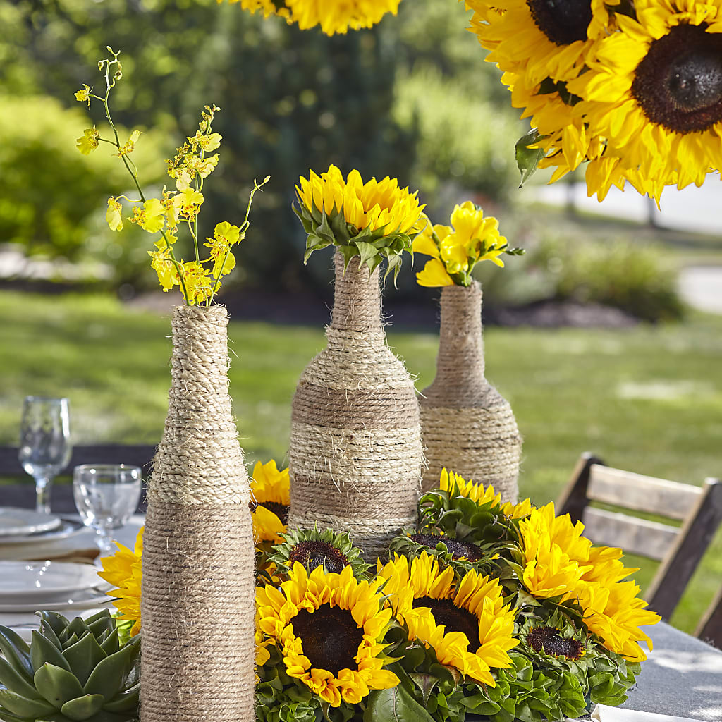 Sublime Garden Centerpiece – Floral Boutique, Lynnfield MA